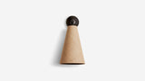 Workstead Pendolo Sconce Medium in Hand Finished Bronze with Natural Burlap shade