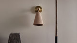 Workstead Pendolo Sconce Small in a room setting
