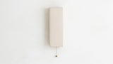 Workstead Shaded Block Sconce in Lost Brass