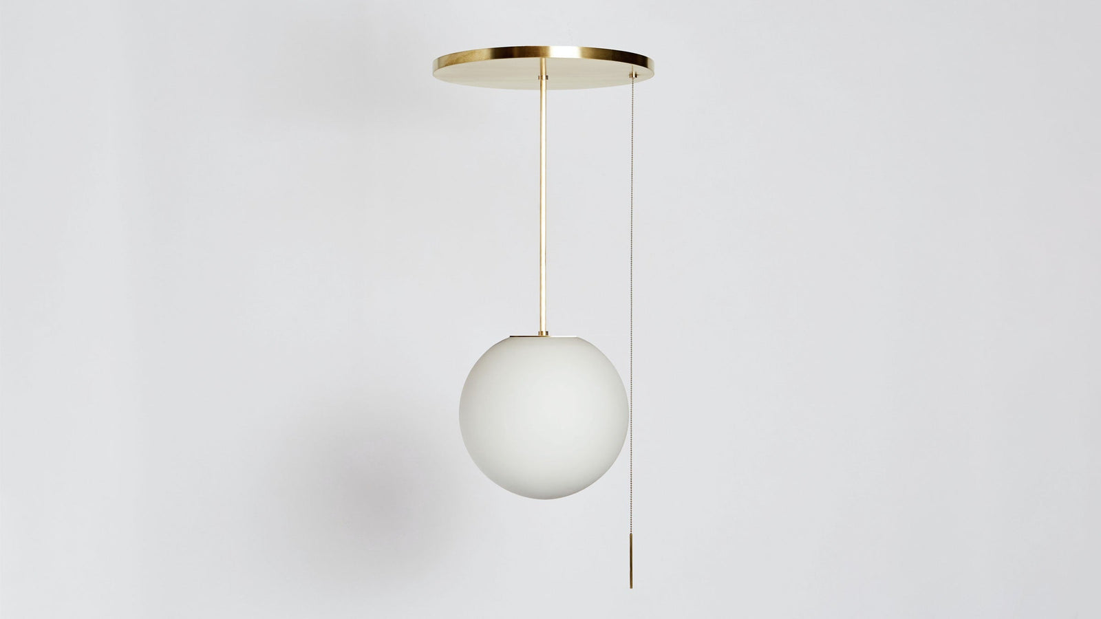 Workstead Signal Globe in Hewn Brass