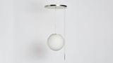 Workstead Signal Globe in Brushed Nickel