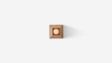 Workstead Stockade Cannon Sconce in Natural Oak