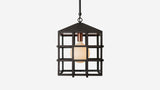 Workstead Trellis Pendant illuminated
