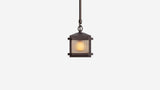 Workstead Trellis Pendant Small in Oxidized Copper