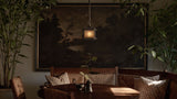 Workstead Trellis Pendant Small in a room setting