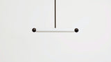 Workstead Tube Pendant Medium in Hand Finished Bronze