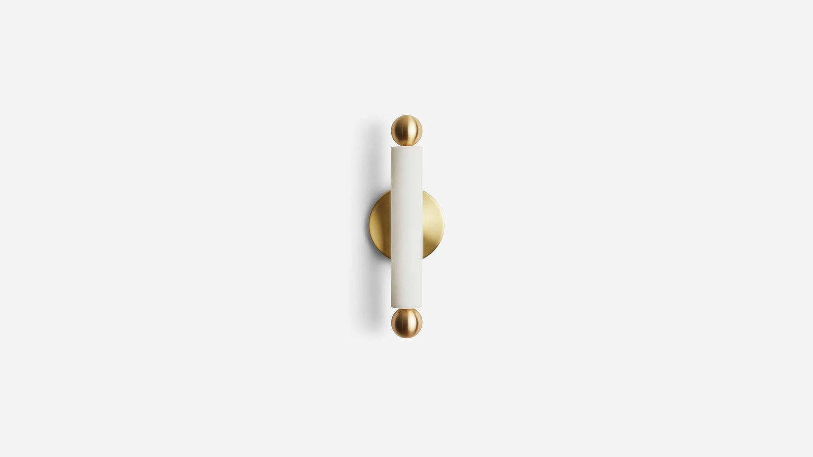 Workstead Tube Sconce Flush Mount Small
