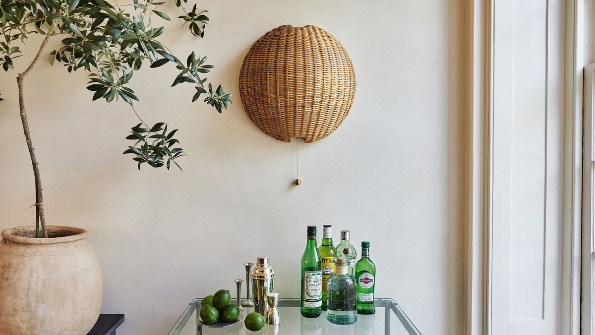Workstead Woven Dome Sconce