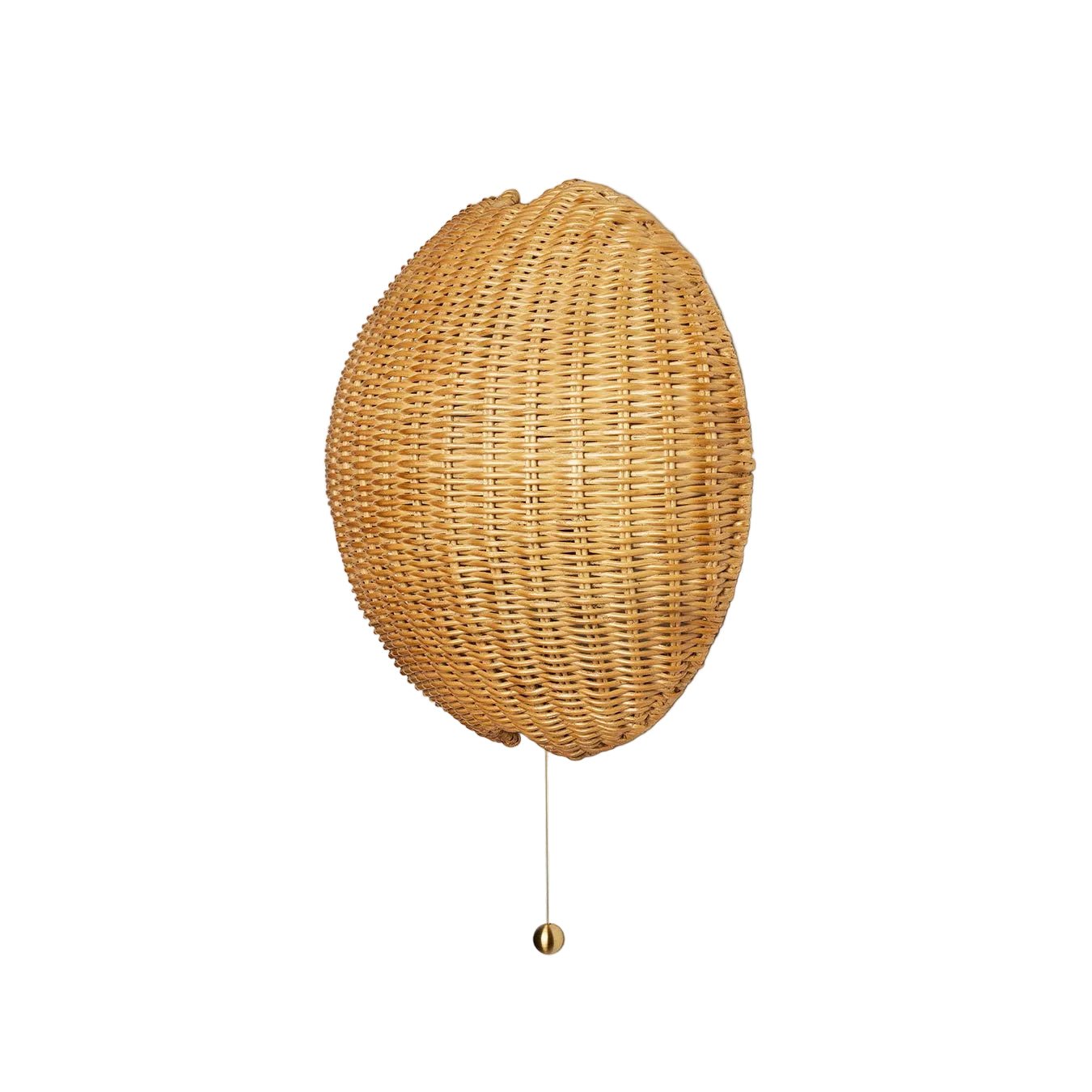 Workstead Woven Dome Sconce in a room setting